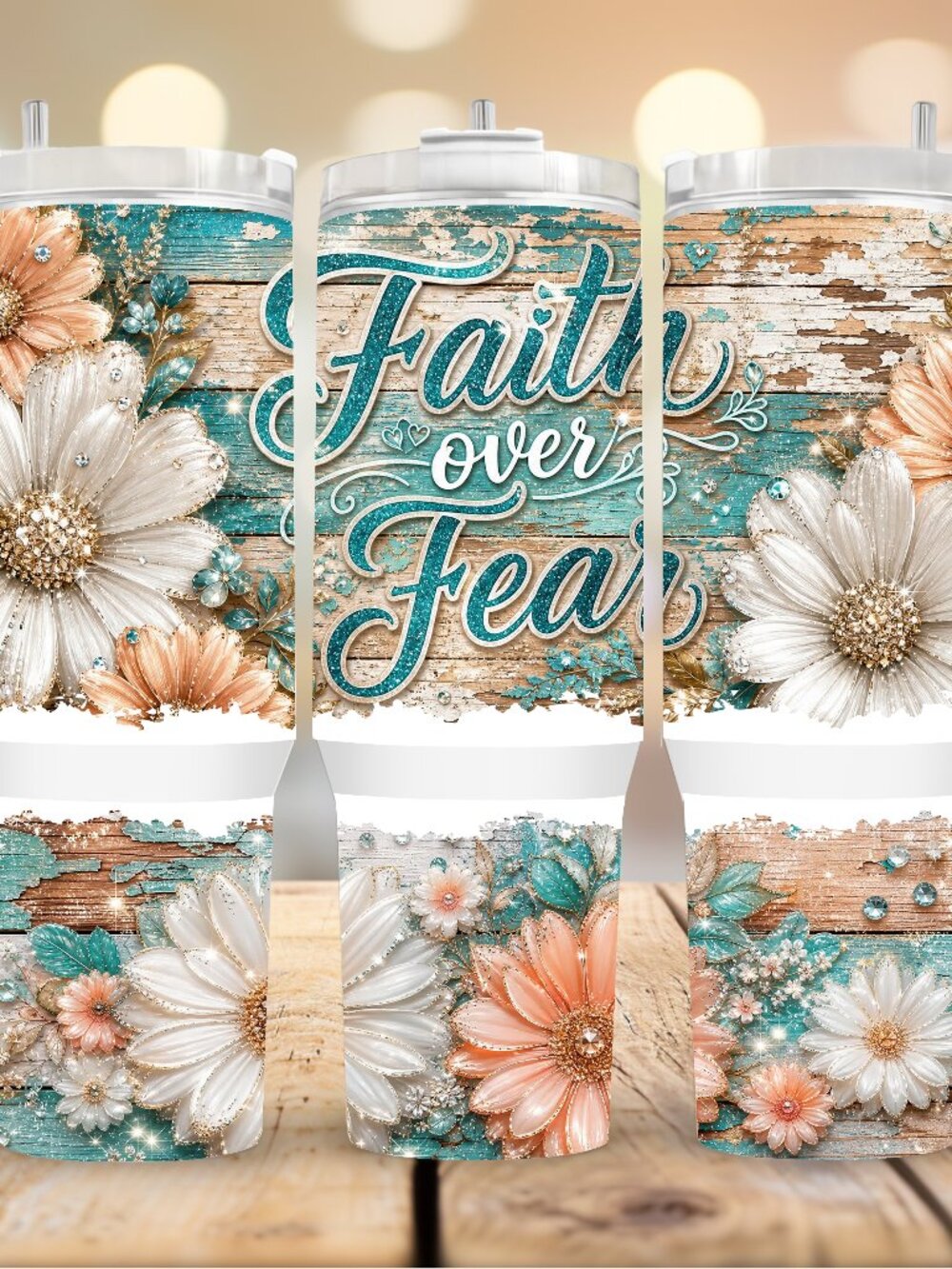 Beautiful Floral Tumbler, Coffee Mug, Gift For Her